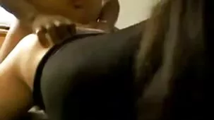 Cazzo di una figa pelosa, versando sperma film hard ragazze di spessore sul suo pube